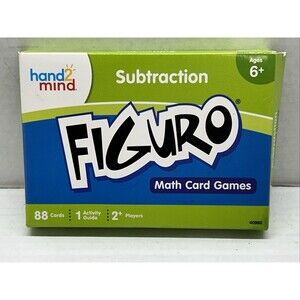 Hand 2 Mind Subtraction Math Card Game Flashcards 40992 Complete